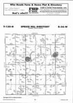 Spruce Hill Township, Spruce Center, Rose City, Directory Map, Douglas County 2006